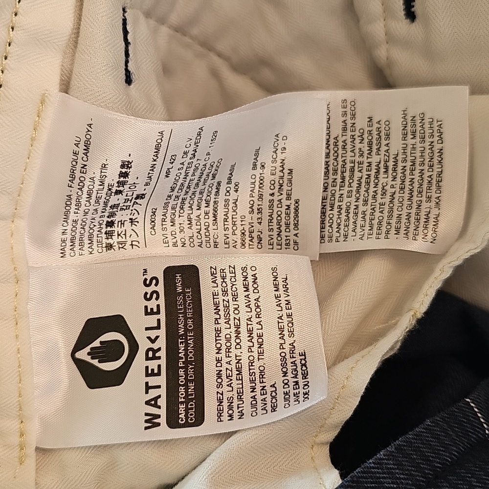 Levi's Blue XX Chino Stay Loose Pants 36x32 - Picture 15 of 15